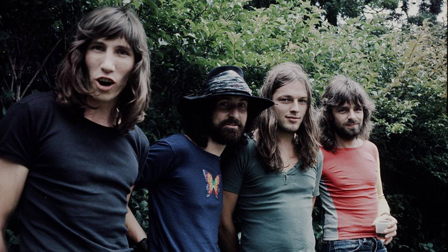 Roger Waters, David Gilmour, Nick Mason, Richard Wright of Pink Floyd