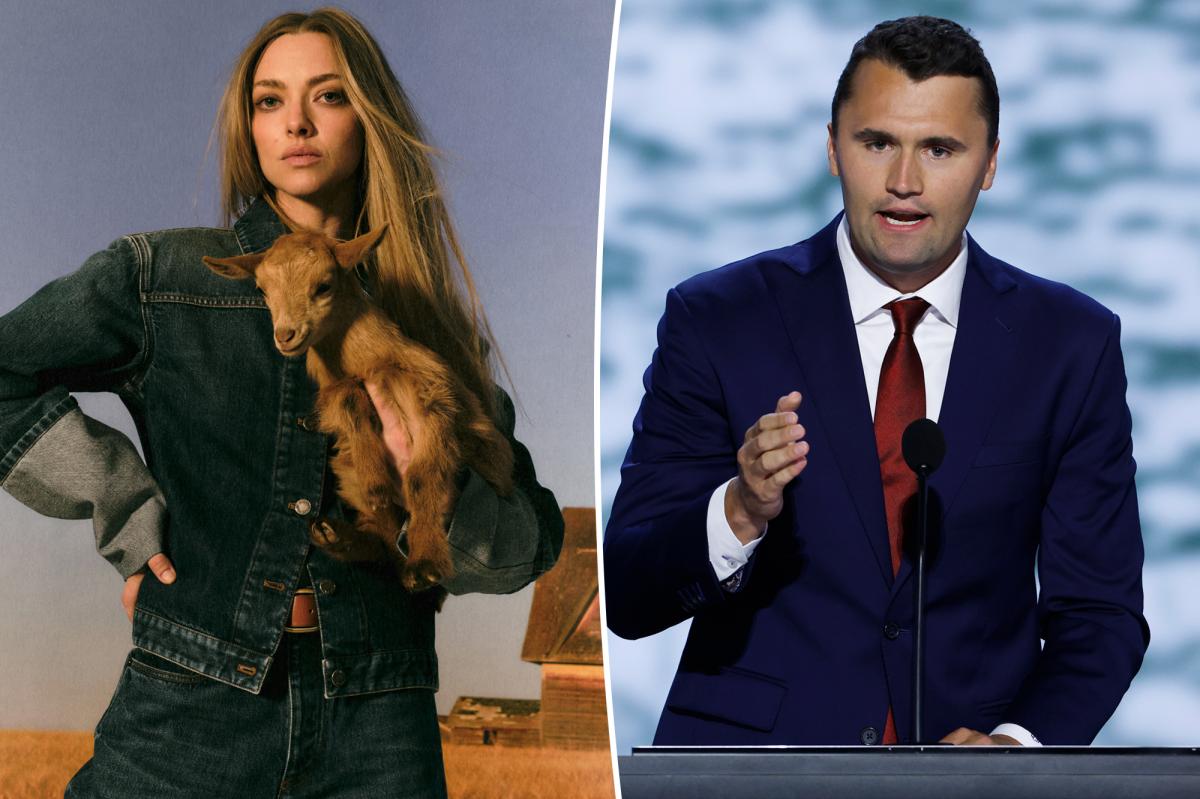 Amanda Seyfried behauptet, sie habe nach der Kritik an Charlie Kirk einen Leibwächter einstellen müssen