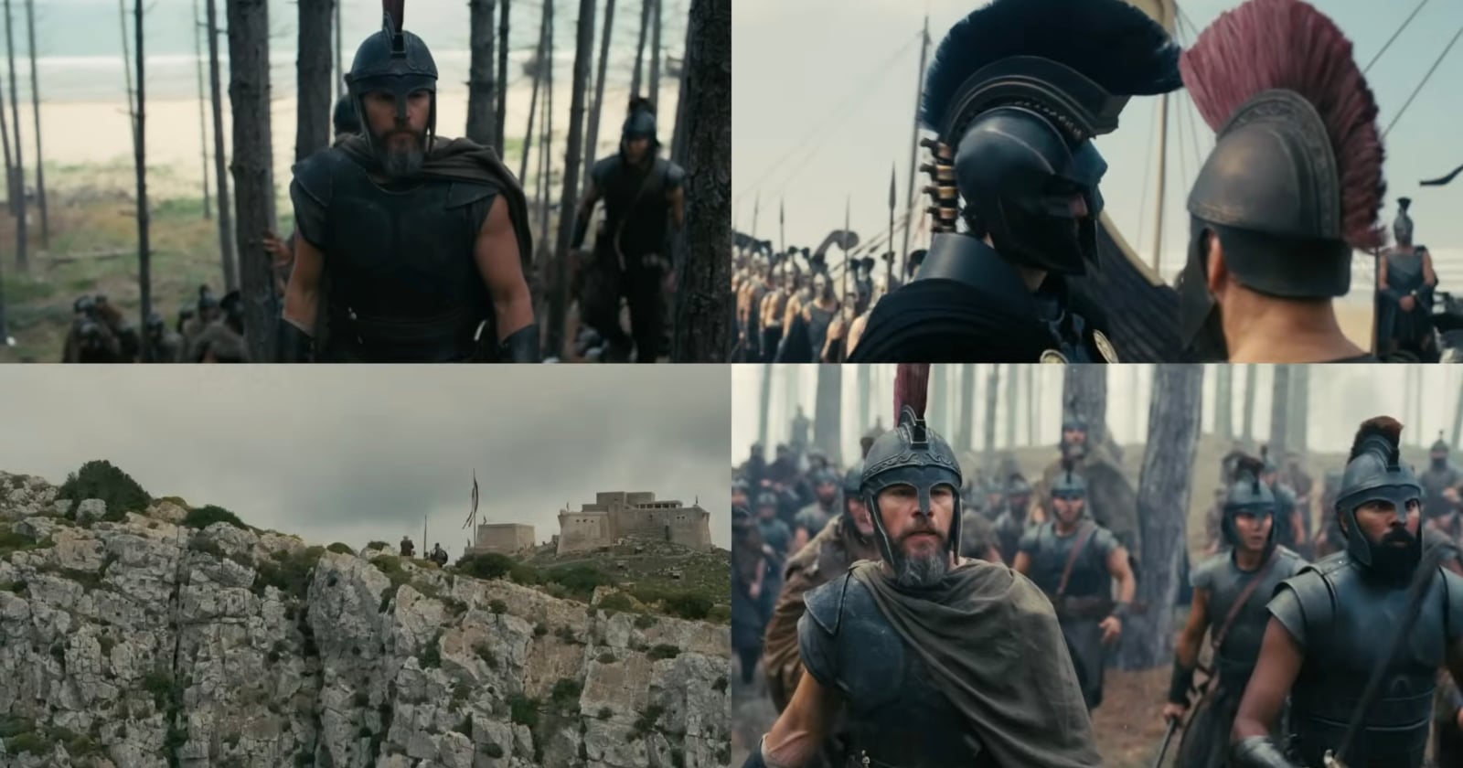 Auf der Website „The Odyssey“ können Sie den Trailer in allen sechs verschiedenen Formaten ansehen