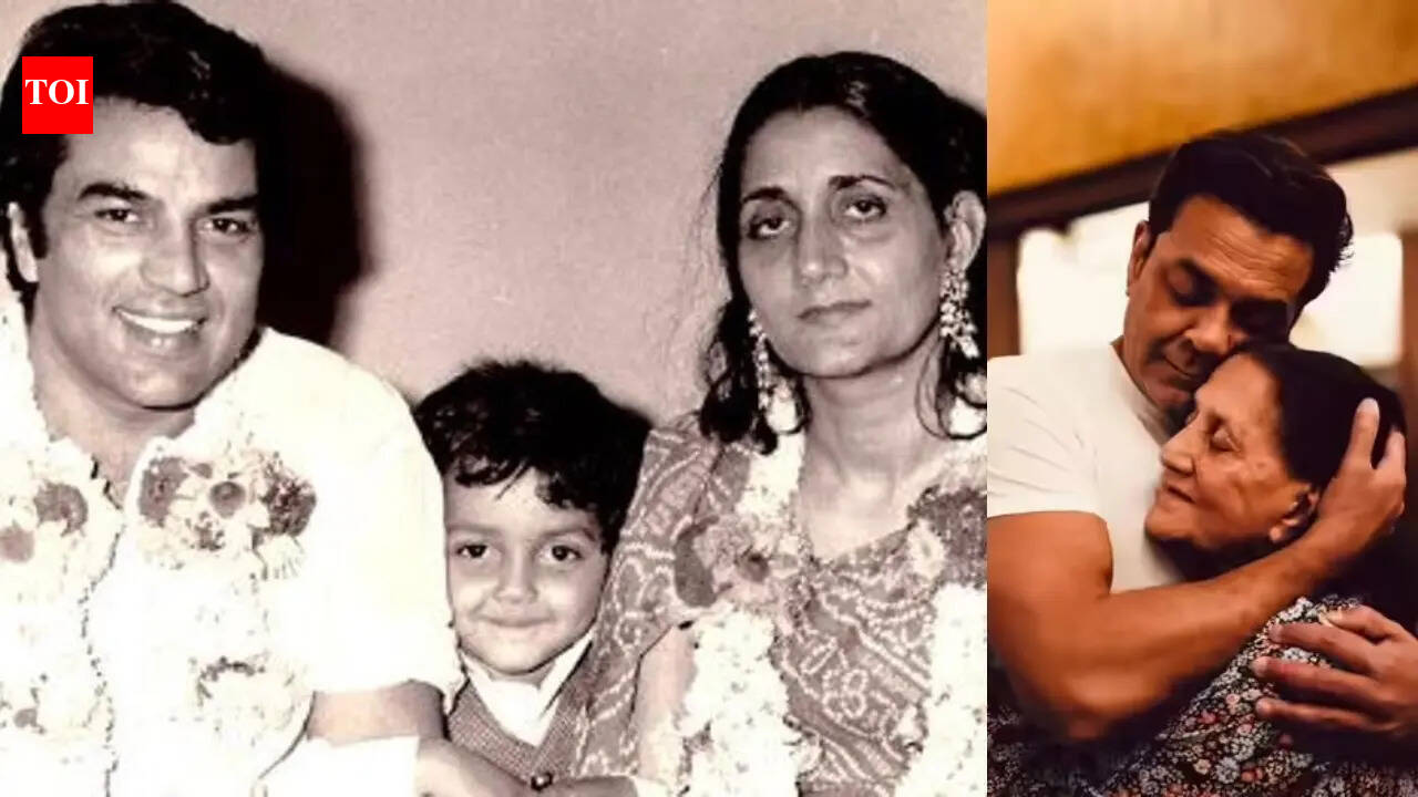 Bobby Deol sagt, seine Mutter Prakash Kaur habe sich nicht von Dharmendras Ruhm und Ehre anstecken lassen, sie sei einfach gewesen: „Eine Mutter spielt eine große Rolle dabei, wie Kinder sind“ | Hindi-Filmnachrichten
