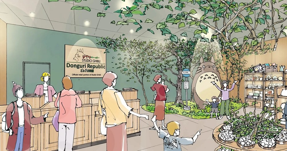 Der Studio Ghibli Store Donguri Republic kündigt die Eröffnung des allerersten Stores in Amerika an