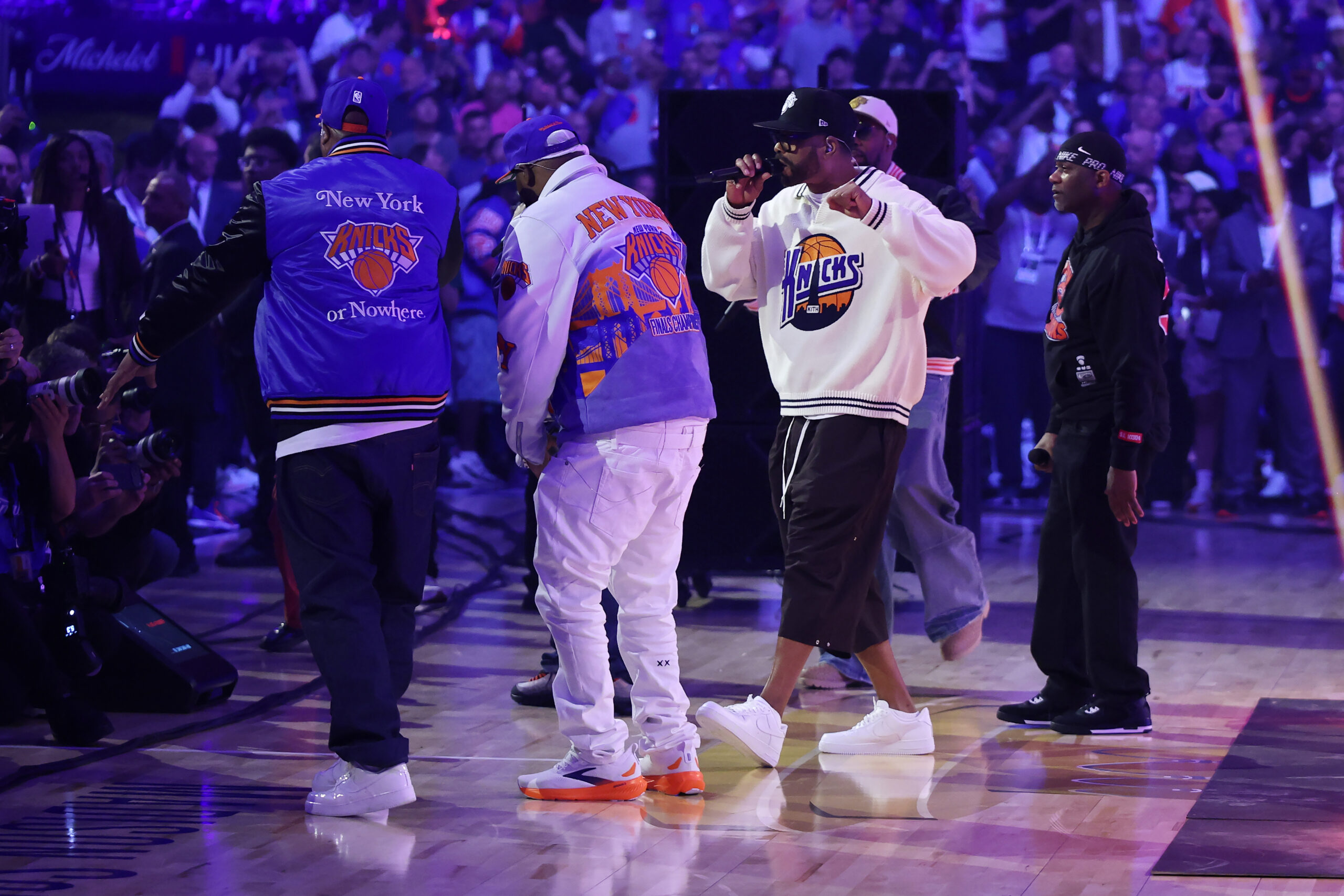 Der Wu-Tang-Clan spielte Halbzeit im NBA-Finale bei MSG