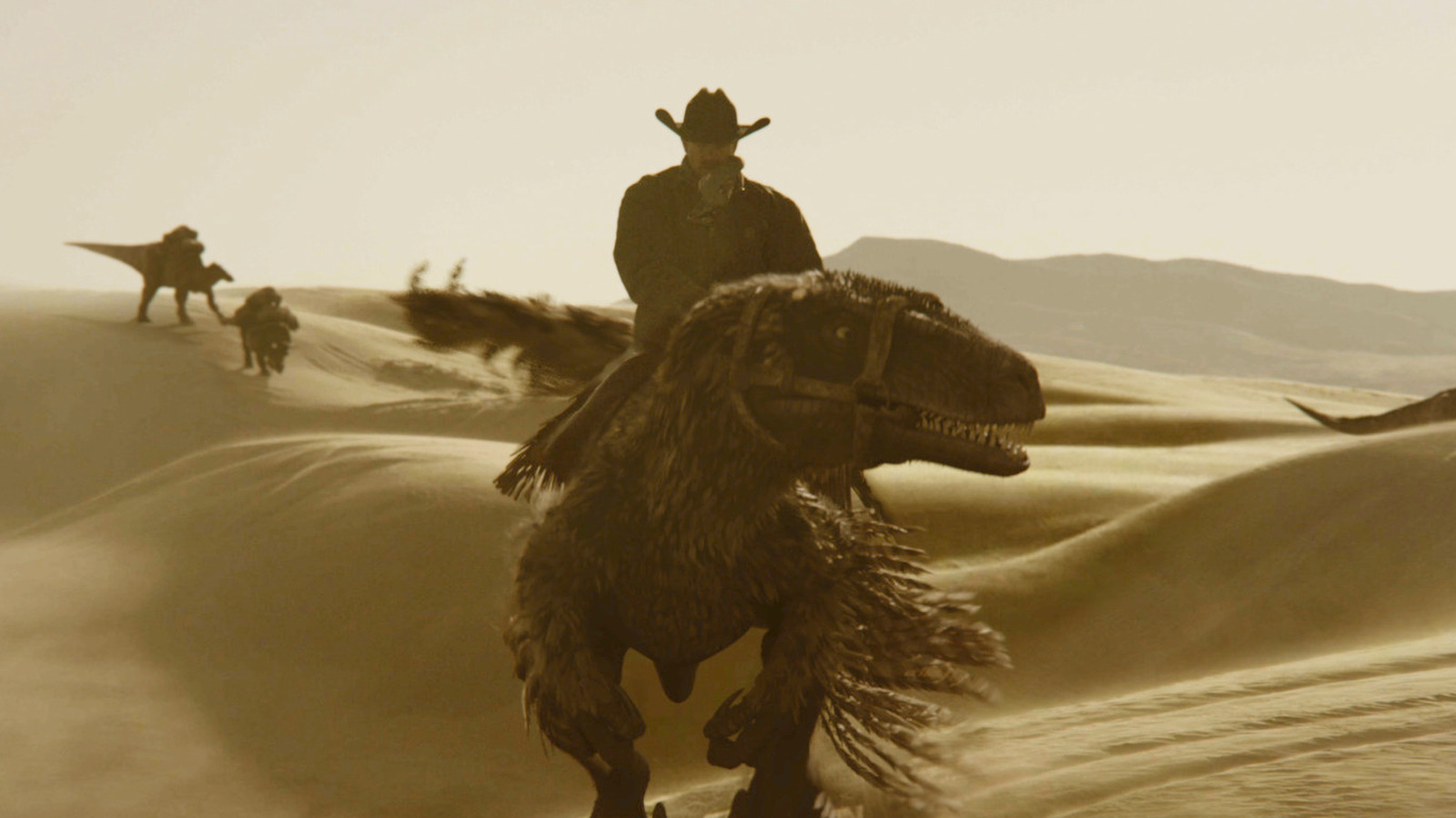 Der nächste Film des Primitive War Director führt Dinosaurier in den Wilden Westen