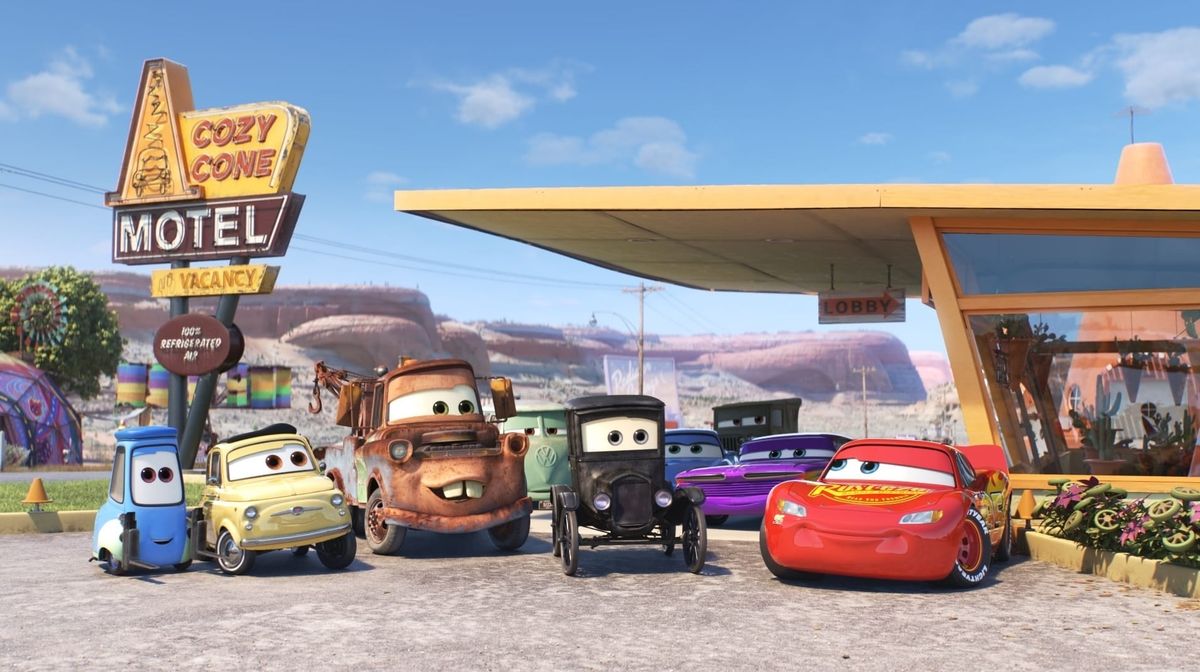 Eine Ode an den Film „Cars“.