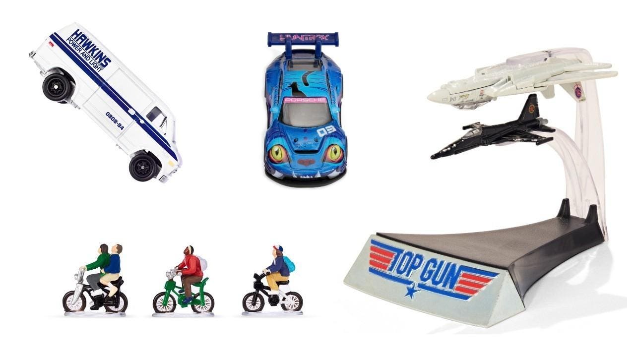 Hot Wheels SDCC-Exklusivprodukte, inspiriert von „KPop Demon Hunters“, „Stranger Things“ und „Top Gun“