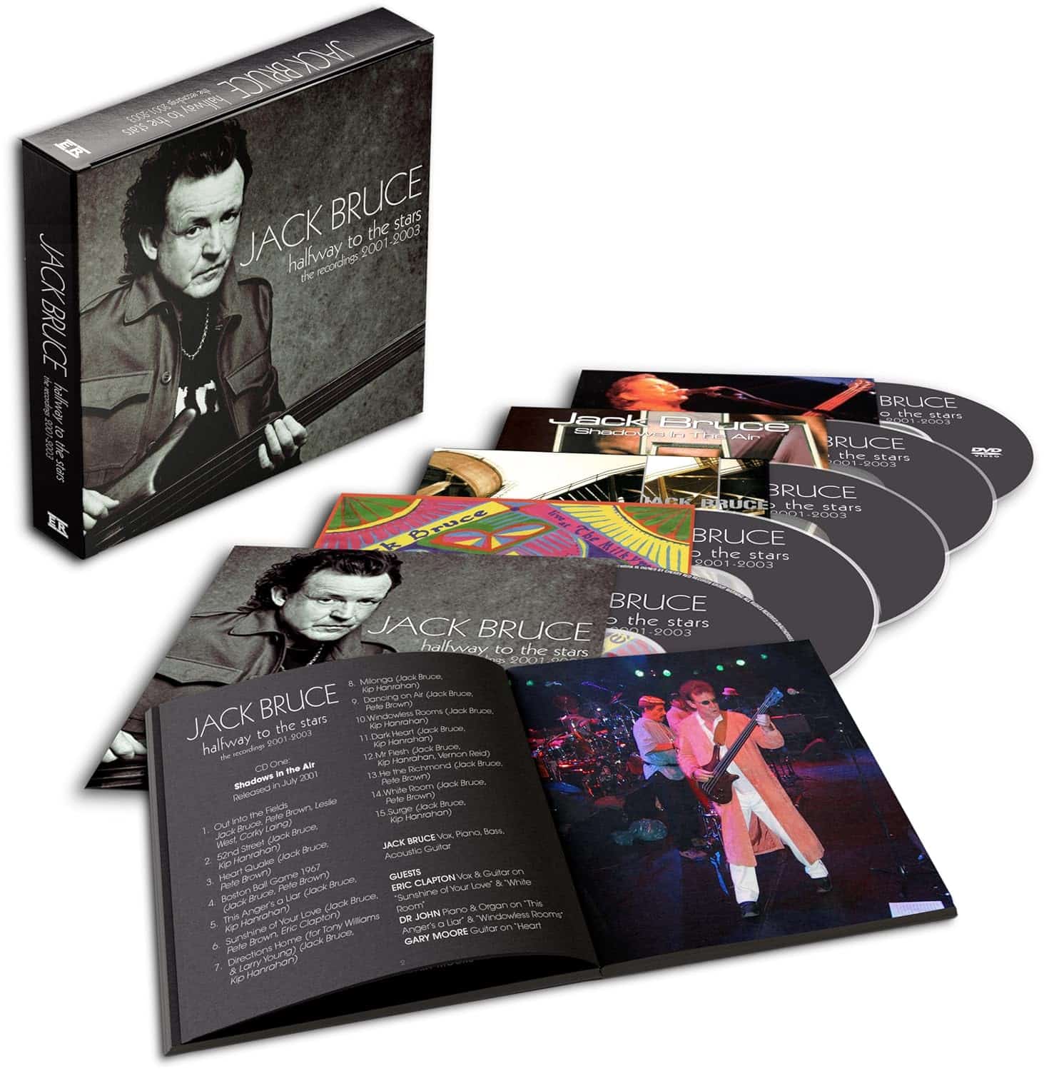 I Feel Free: Esoteric sammelt Jack Bruce-Alben und Konzerte zu „Halfway to the Stars“