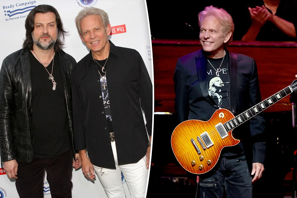 Marilyn Monroes Neffe Robin DiMaggio zieht mit Don Felder, dem Gitarristen der Eagles, in den Krieg