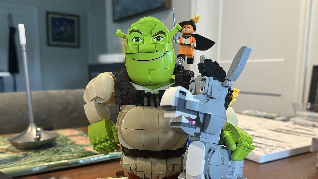 Rezension zu LEGO Shrek, Esel und der gestiefelte Kater