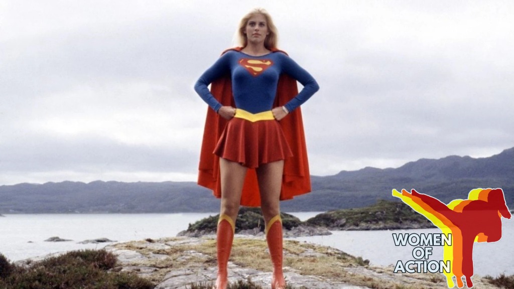 Supergirl ist die erste weibliche Superheldin des Films in einer Teenagerkomödie
