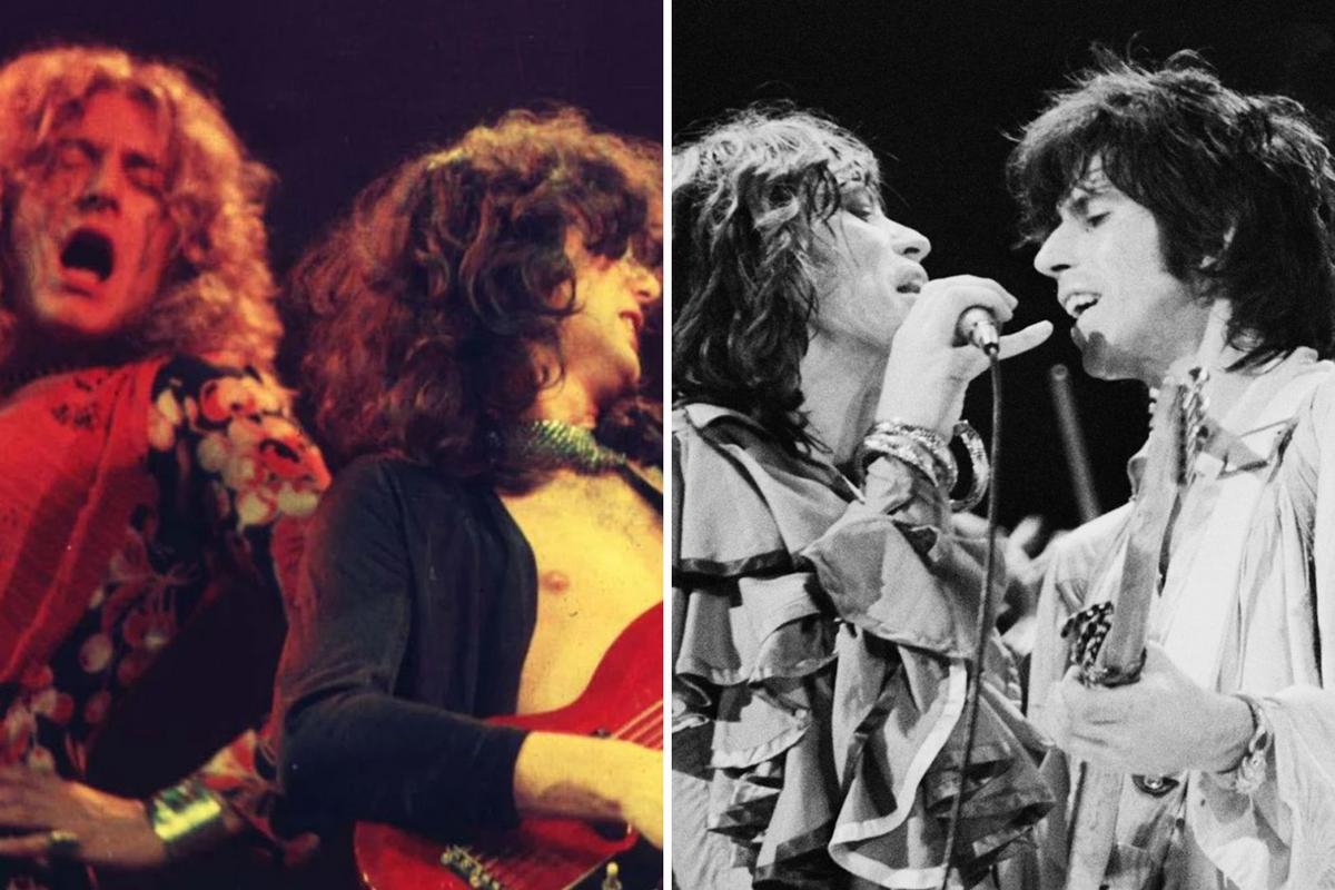 Wer sind die „Big 4“ der Rockbands der 70er?