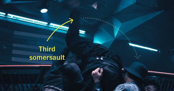 Wie „The Furious“ Purzelbäume durch eine wilde Actionszene schlägt