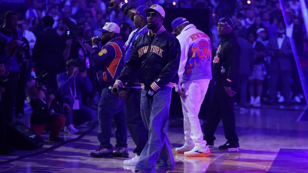 Wu-Tang Clan und Fat Joe NYC Rapper feiern den Knicks-Meisterschaftssieg